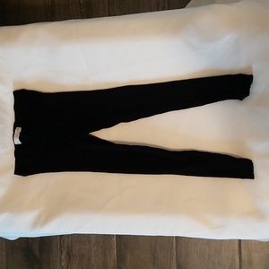 ZARA size 7 Ribbed Leggings